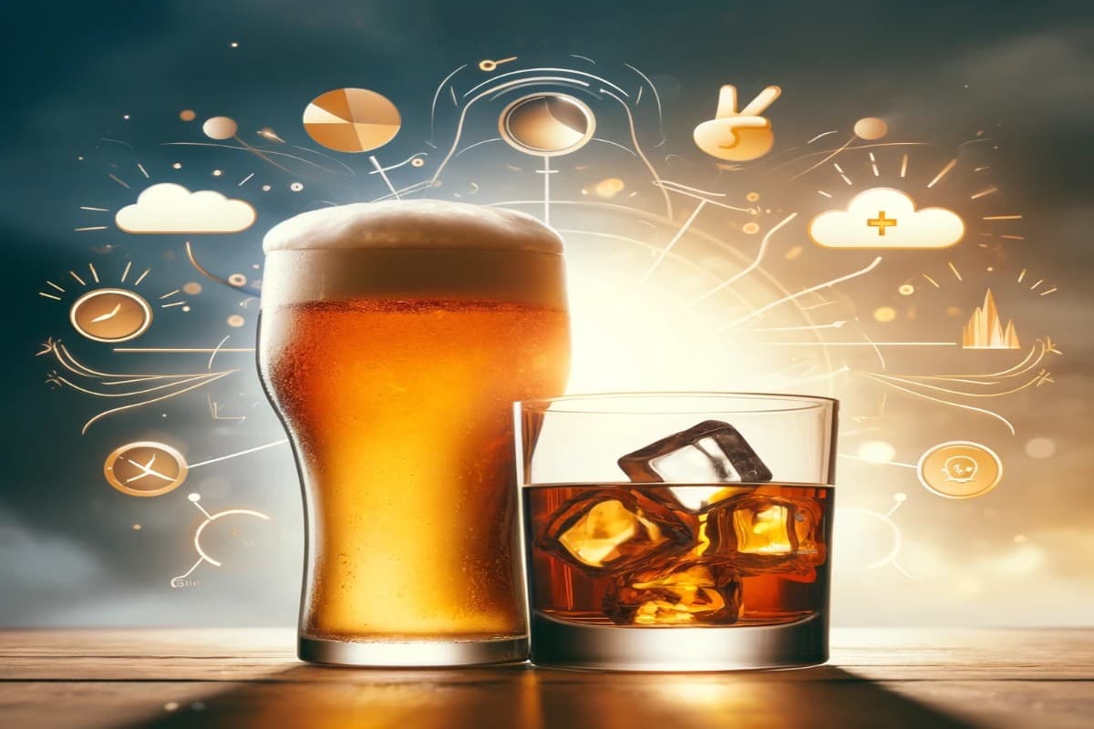 Health Benefit of Drinking Alcohol: शराब पीने के कई फायदे, जानें बीयर और व्हिस्की के क्या लाभ? Health Benefit of Drinking Alcohol: शराब पीने के कई फायदे, जानें बीयर और व्हिस्की के क्या लाभ?