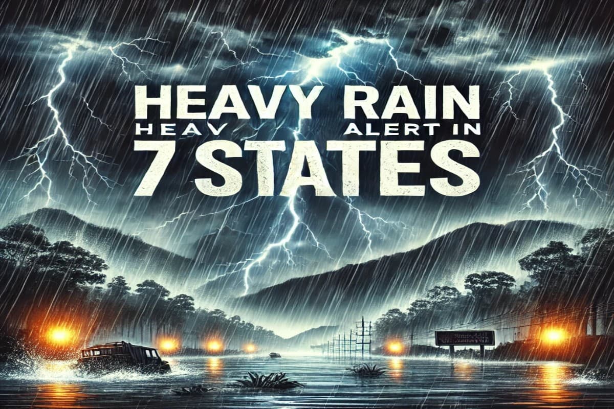 Aaj Ka Mausam: चक्रवात सक्रिय, अगले 48 घंटे 7 राज्यों में भयंकर बारिश-तूफान का हाई अलर्ट