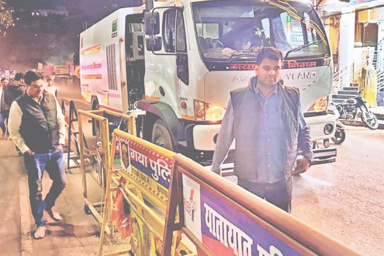 गया में मशीनों से होगी सड़कों की सफाई, एजेंसी को दी गयी जिम्मेदारी