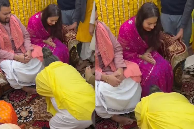 Premanand Ji Maharaj: पैर छूते हुए प्रेमानंद जी महाराज का वीडियो हुआ वायरल, जानें कौन है ये महिला
