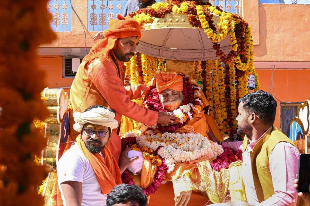 Ram temple chief priest Acharya satyendra Das