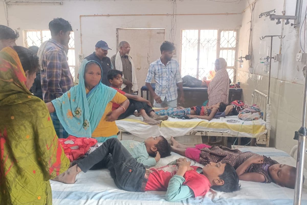 हादसे में घायल बच्चे हादसे में घायल बच्चे