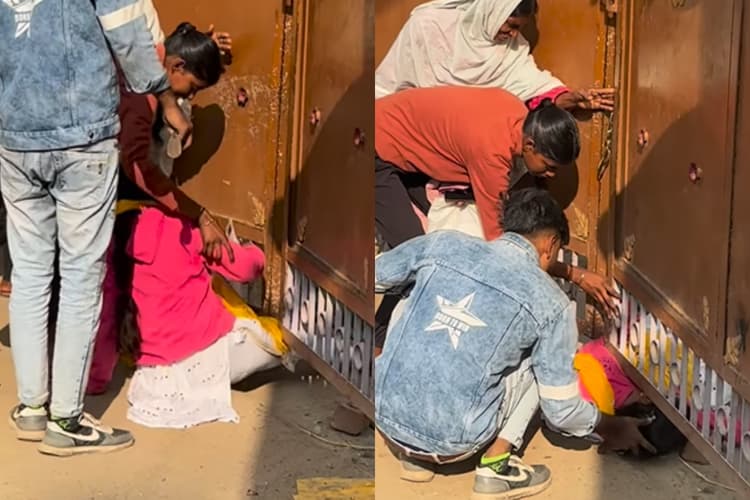 Viral Video: परीक्षा केंद्र का गेट हुआ बंद तो लड़की ने खोद दी सुरंग, ऐसा जुगाड़ सिर्फ बिहार में ही हो सकता है