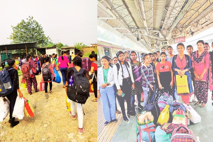 बंगाल के कारखाने में फंसी धनबाद 95 युवतियां हुईं मुक्त, अपने घर लौटीं