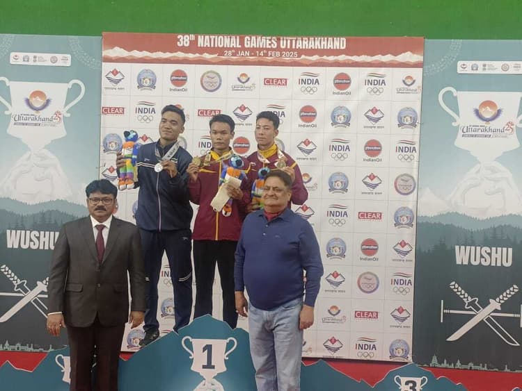 National Games : निशांत ने वुशु में दिलाया झारखंड को दूसरा कांस्य पदक