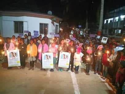 कन्या भ्रूण हत्या व बेटी बचाओ को लेकर किया जागरूक