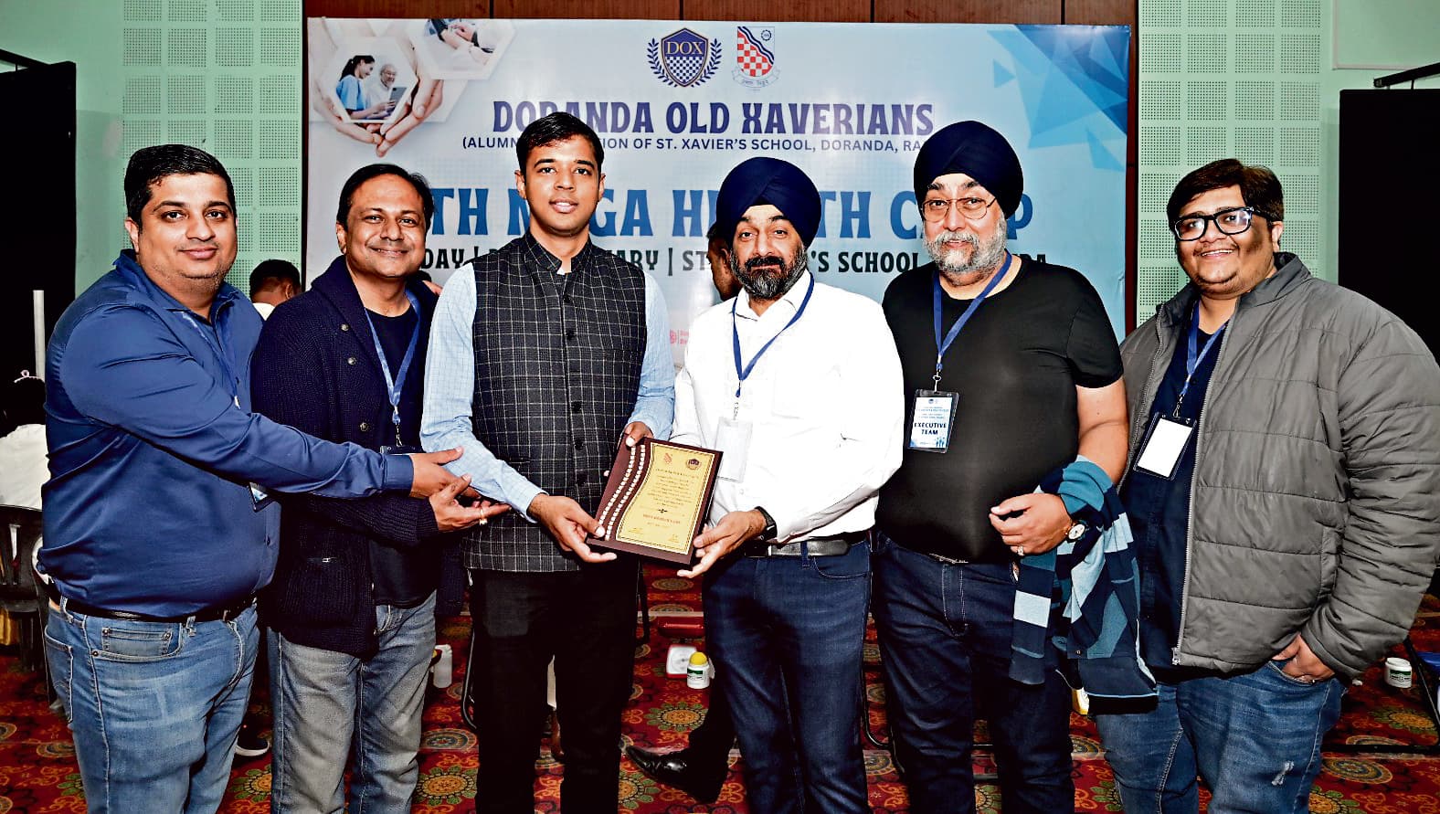 ranchi news : डोरंडा ओल्ड जेवेरियंस ने लगाया चिकित्सा शिविर, ध्वनि प्रदूषण रोकने के लिए नो हॉन्किंग की घोषणा