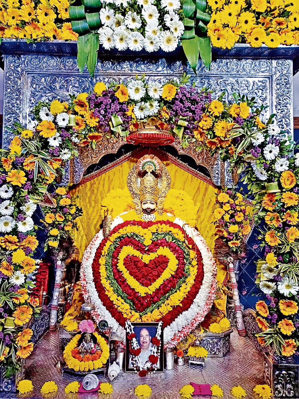 ranchi news : श्री श्याम मंदिर अग्रसेन पथ का 20वां स्थापना दिवस मना