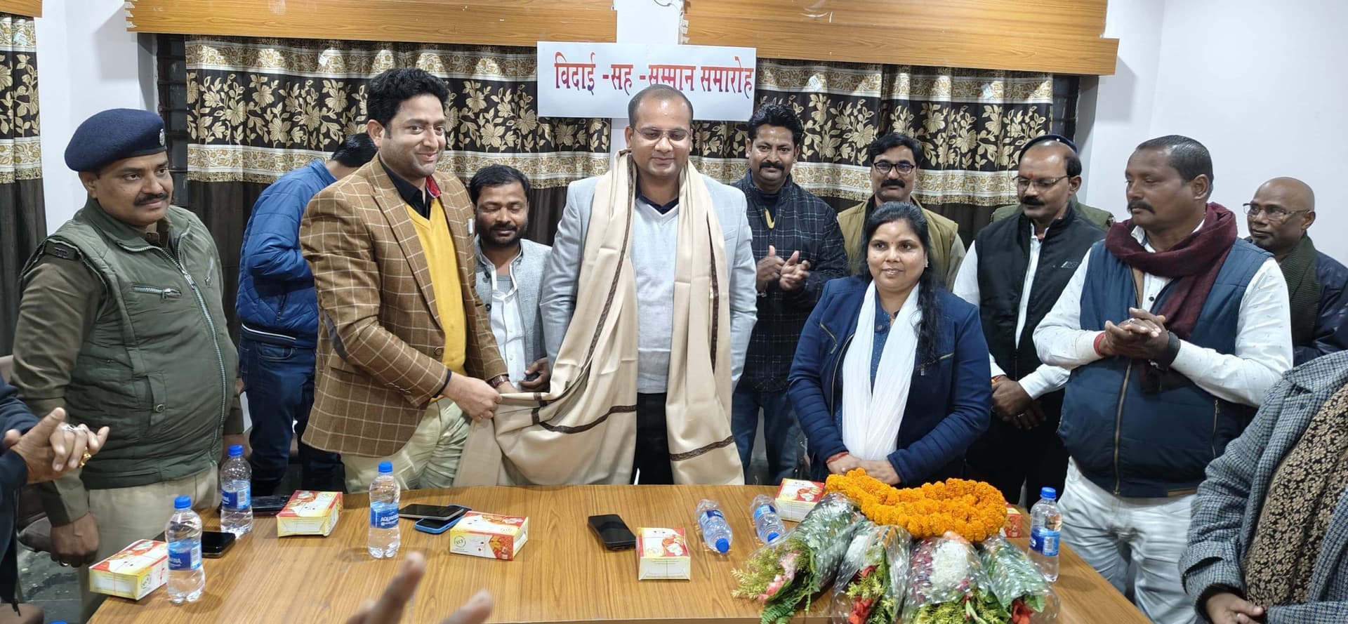 प्रशिक्षण पूर्ण होने पर प्रशिक्षु आइएएस को दी विदाई