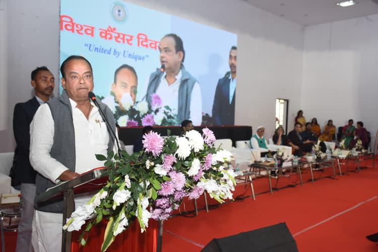 Ranchi News : जीवनशैली पर नियंत्रण रख कैंसर की रोकथाम संभव : स्वास्थ्य मंत्री