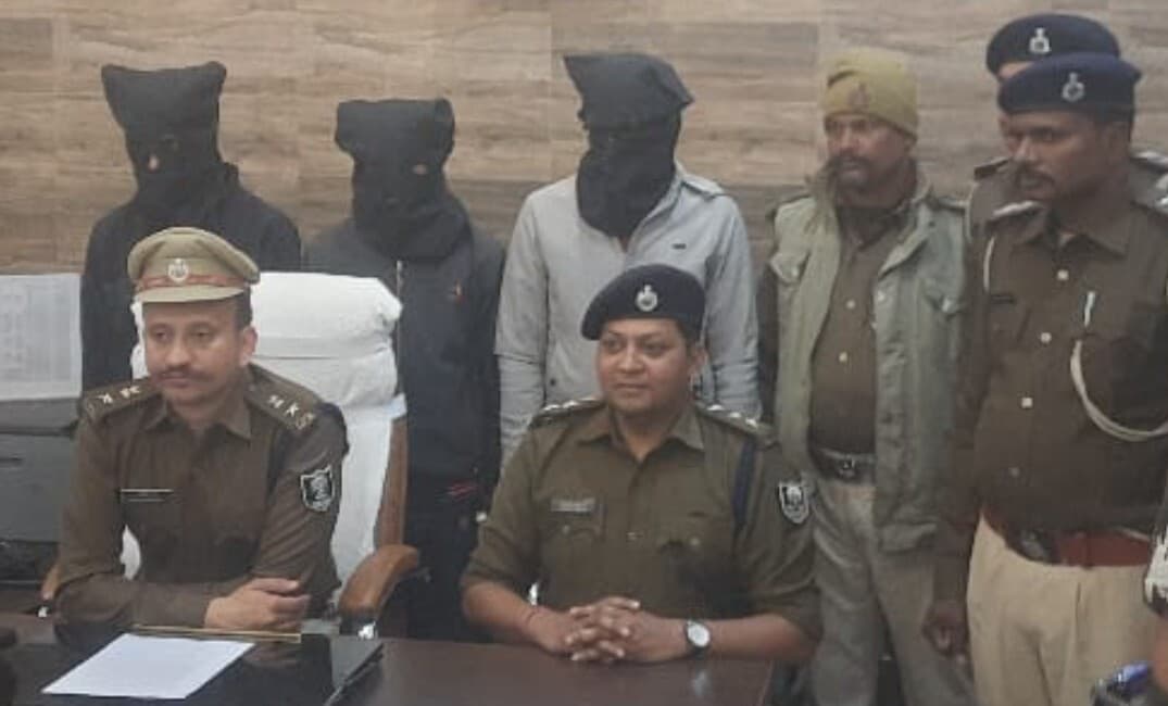 जानकीनगर व्यवसायी लूटकांड का पुलिस ने किया उद्भेदन
