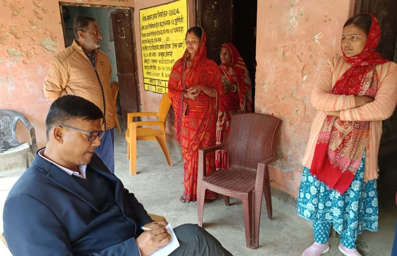बीडीओ की जांच में स्कूल व एमडीएम पंजी में अंतर