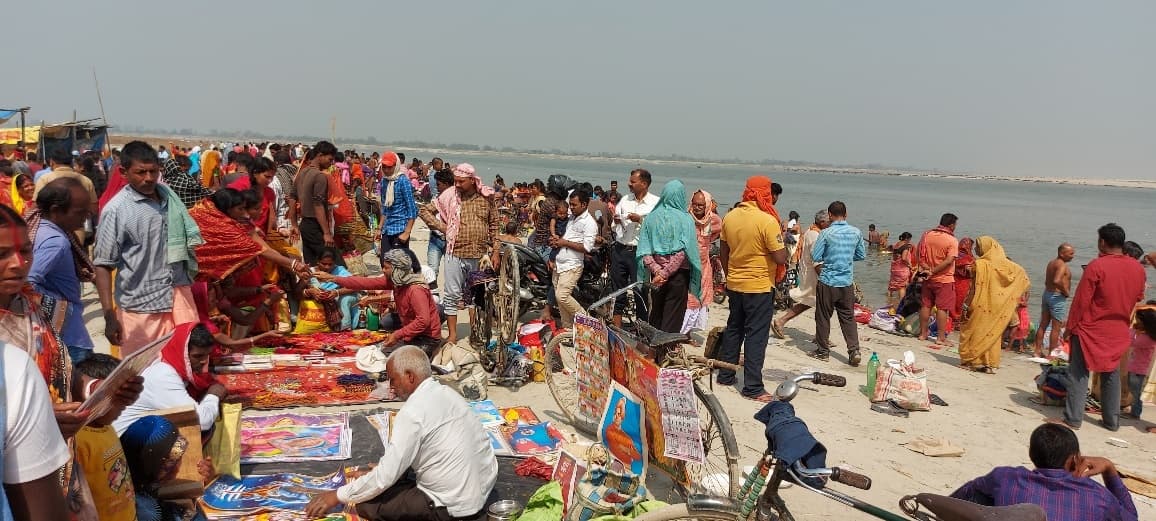 कुरसेला का उत्तरवाहिनी त्रिमोहनी संगम तट पर माघ पूर्णिमा में श्रद्धालुओं की उमड़ेगी भीड़