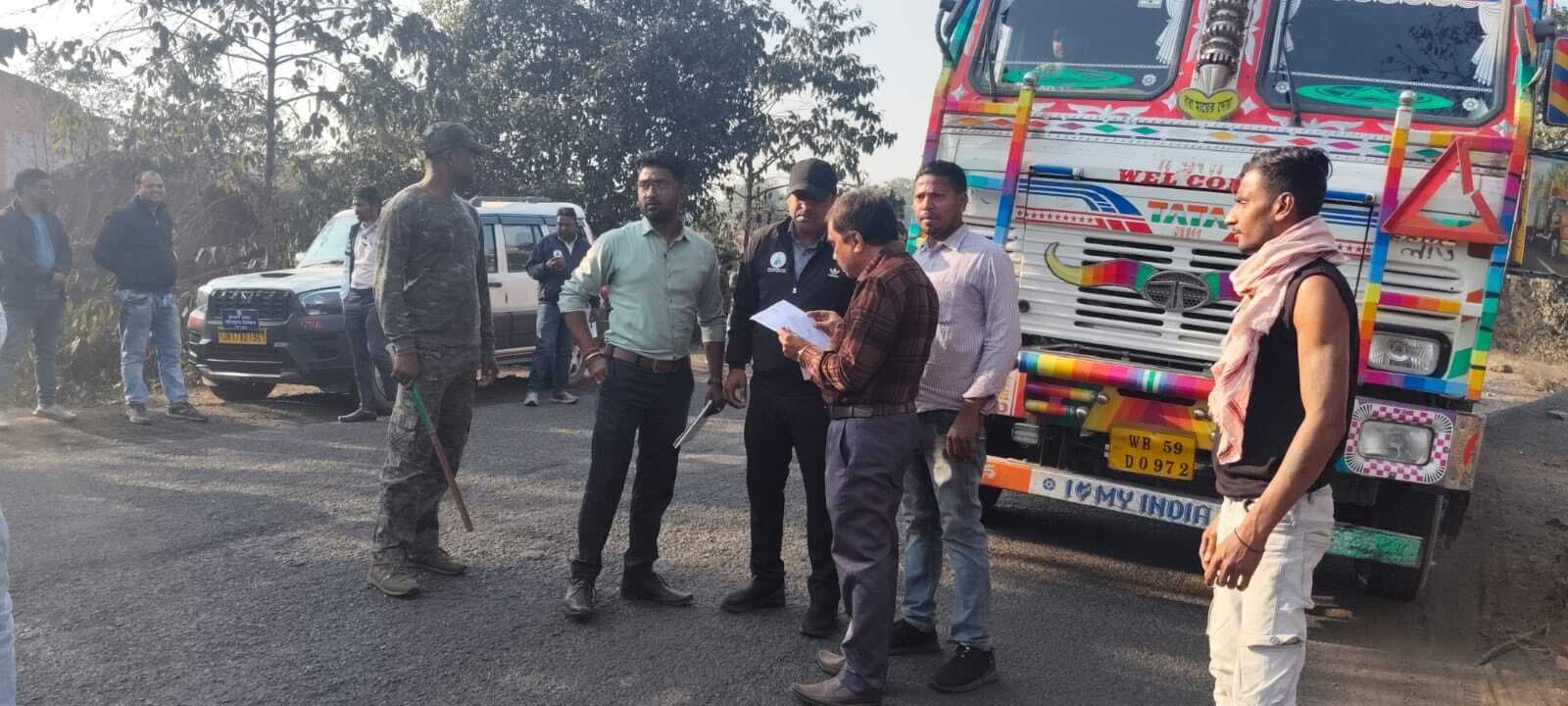 23 वाहनों से वसूला गया 63,700 रुपये जुर्माना