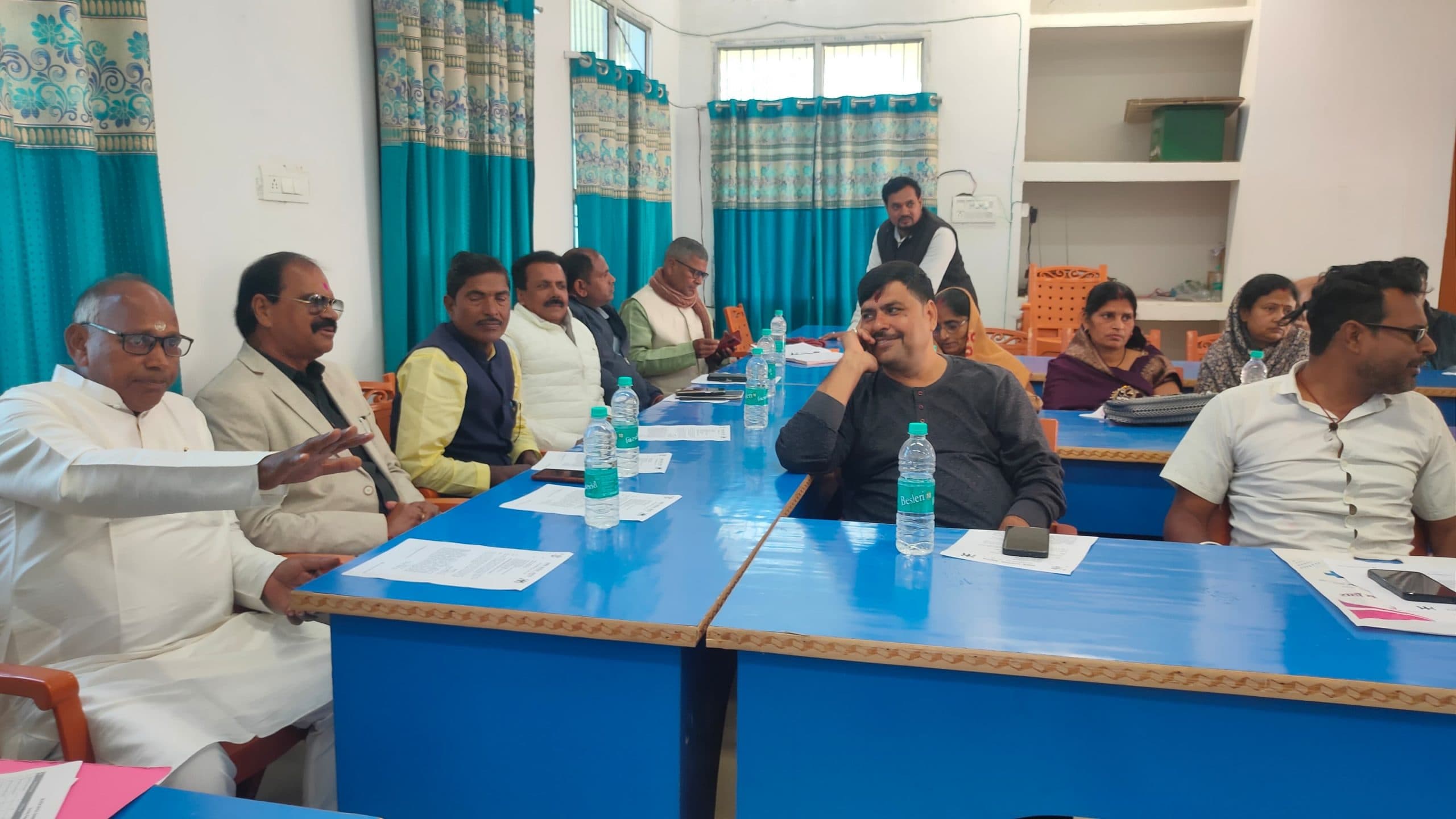 पंसस की बैठक में विकास योजना का प्रस्ताव पारित