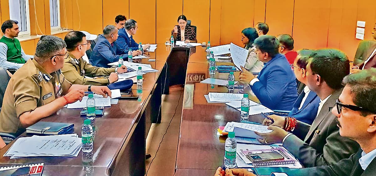 Ranchi News : राष्ट्रपति के दौरे को लेकर पुख्ता व्यवस्था हो : सीएस