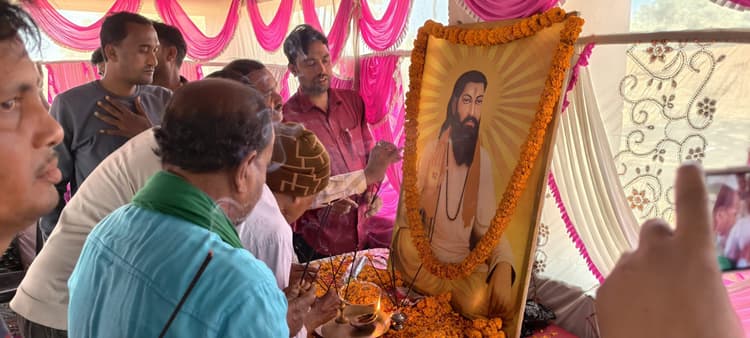 रविदास समाज ने संत रविदास की मनायी जयंती