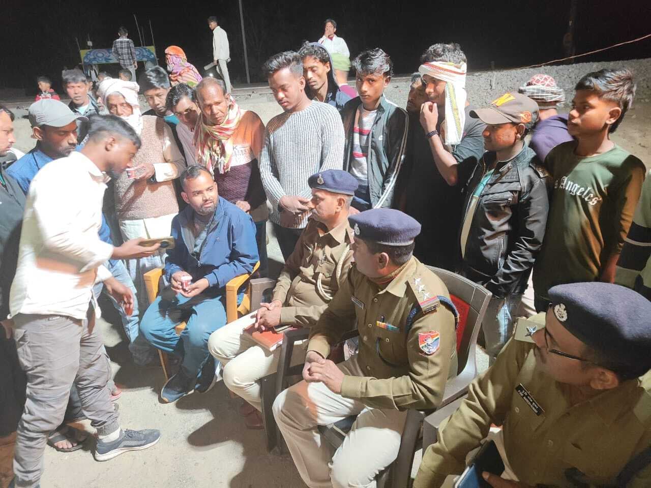 उर्स मेला को ले ग्रामीणों के साथ पुलिस ने की बैठक