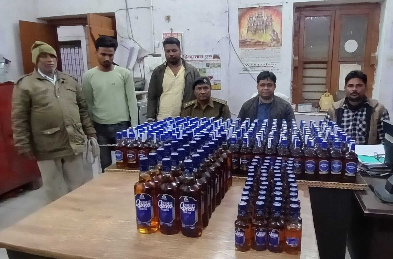 अलग-अलग जगहों से विदेशी व देसी शराब बरामद, झारखंड व समस्तीपुर के तस्कर सहित आधा दर्जन लोग गिरफ्तार