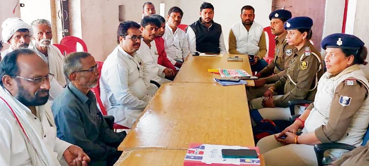 शांति भंग करनेवाले असामाजिक तत्वों पर होगी कार्रवाई : थानाध्यक्ष