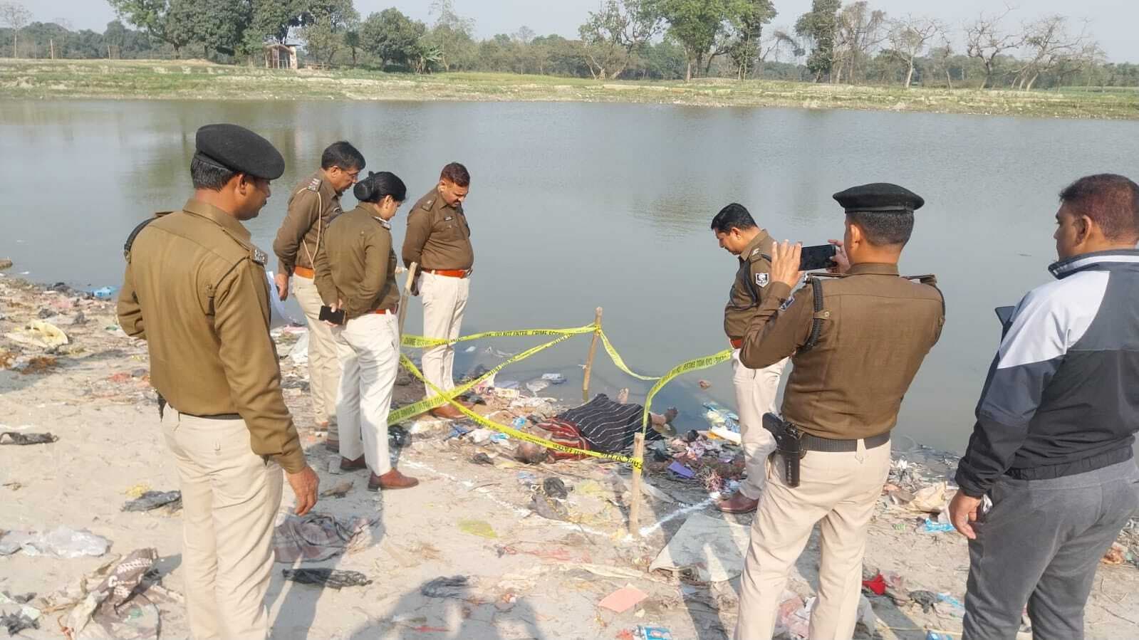 छठ घाट पोखर पर मिला शव