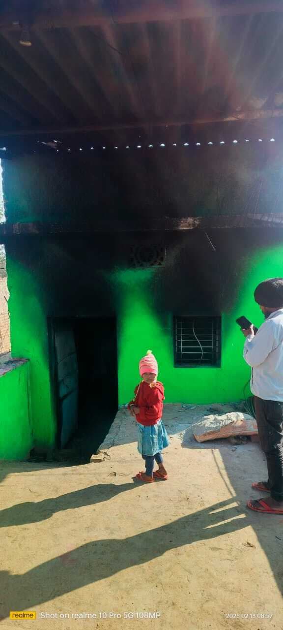 घर में लगी आग, पति-पत्नी की मौत