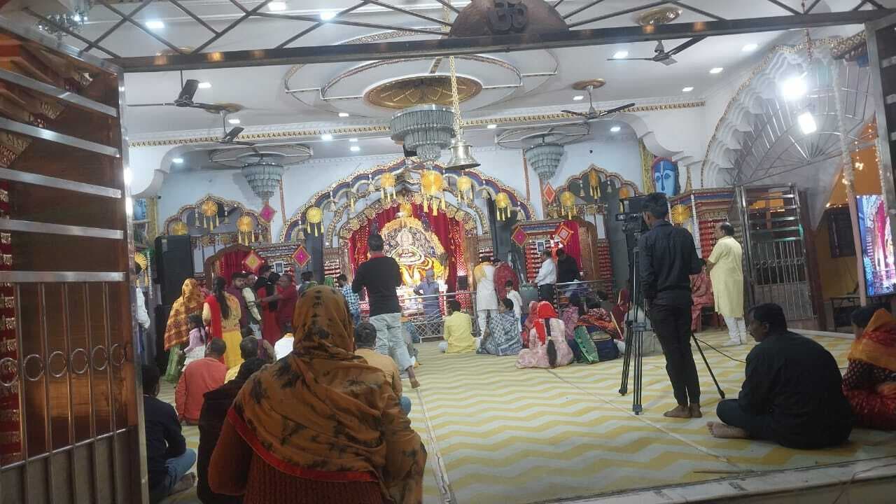 श्री श्याम मंदिर का धूमधाम से मना 10वां स्थापना दिवस