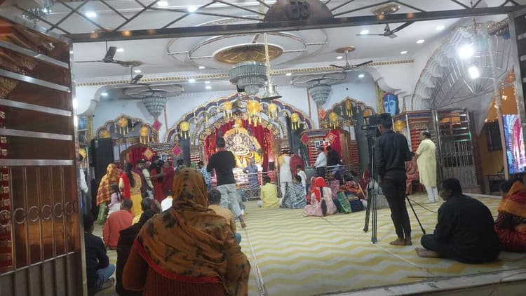श्री श्याम मंदिर का धूमधाम से मना 10वां स्थापना दिवस
