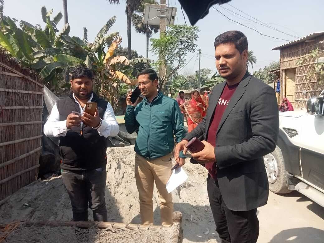 डीआरडीए के डायरेक्टर ने निरीक्षण कर दी चेतावनी