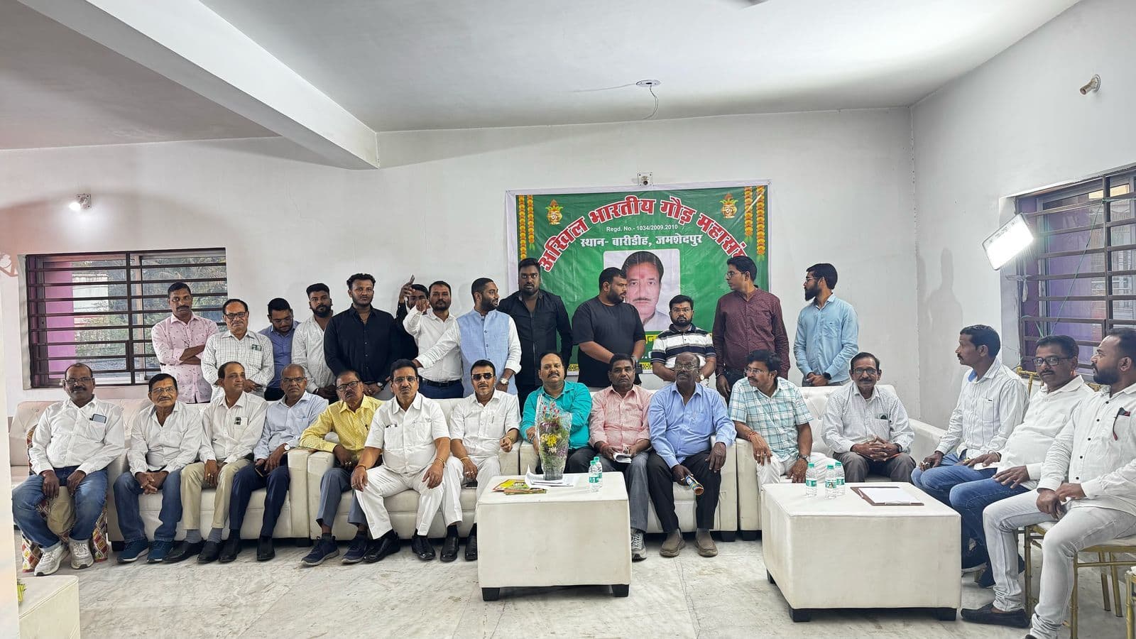 Jamshedpur news. अखिल भारतीय गौड़ महासंघ के संस्थापक की जयंती पर समाज ने किया याद