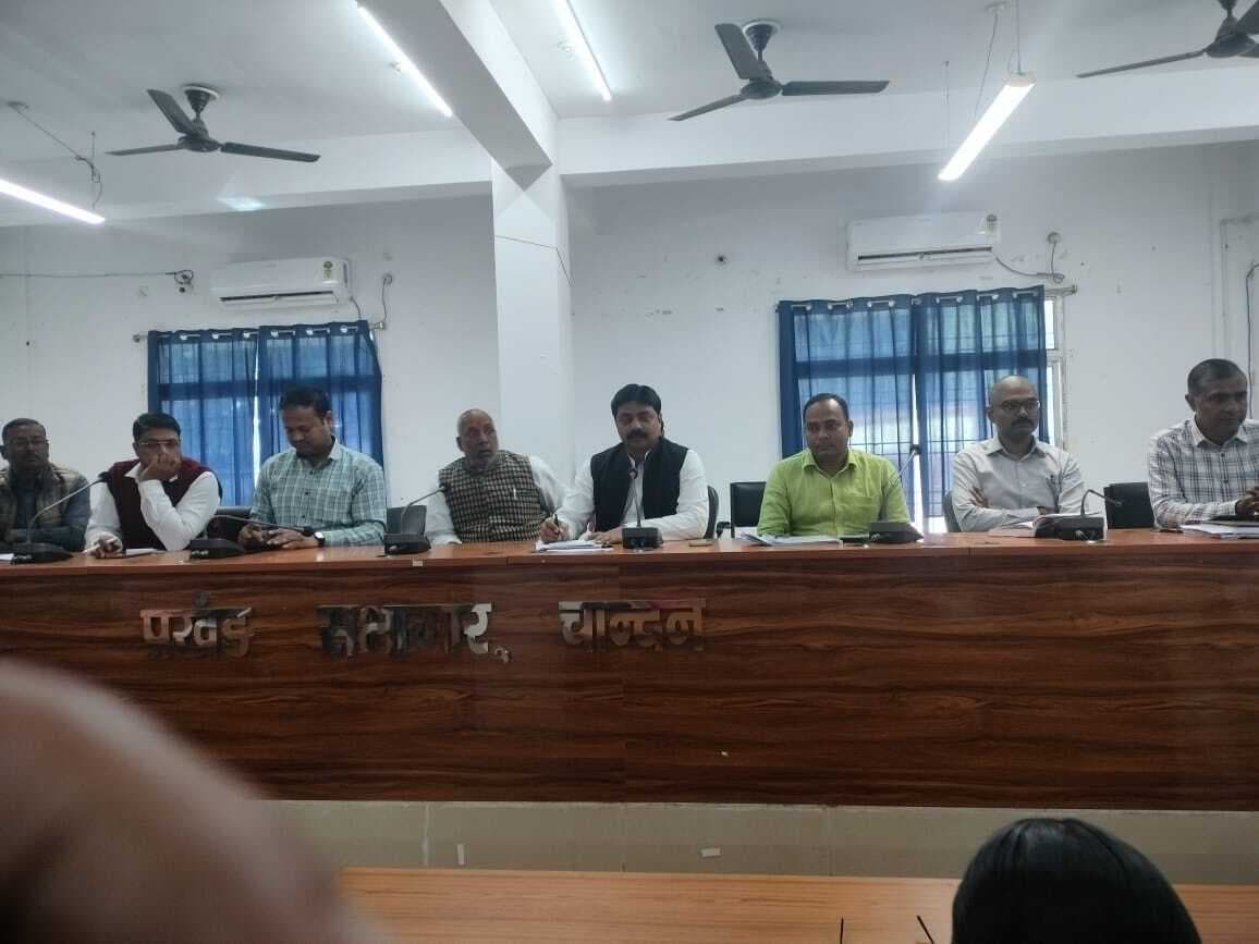 पंचायत समिति की बैठक में विभागीय कार्यों की हुई समीक्षा