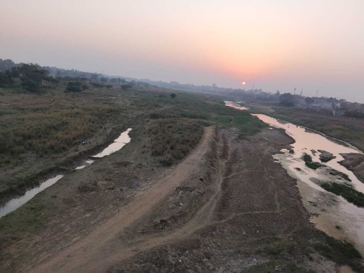 किऊल नदी में पानी नहीं, गर्मियों में उत्पन्न हो सकता है जल संकट