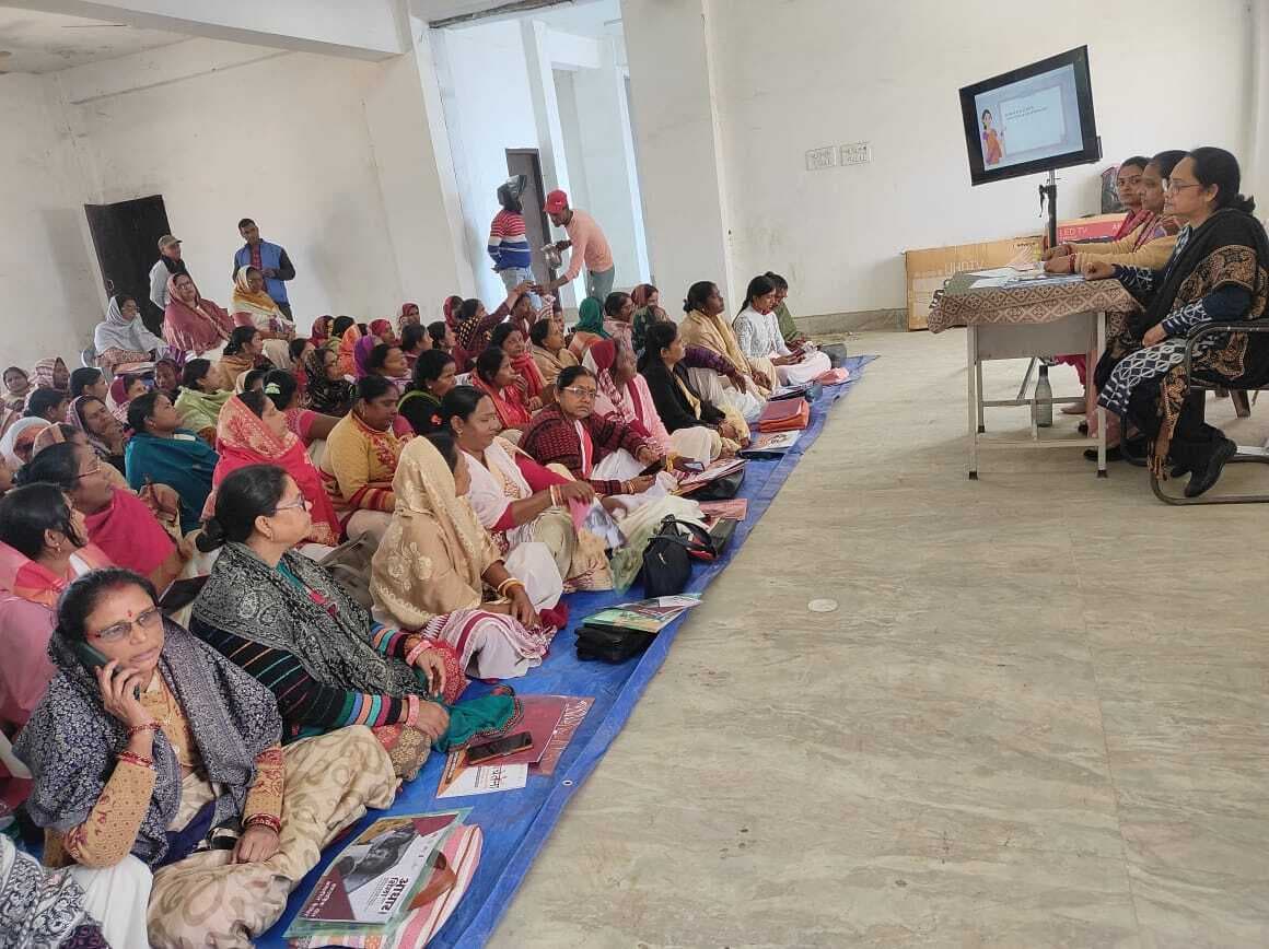 सेविकाओं का तीन दिवसीय प्रशिक्षण शिविर शुरू