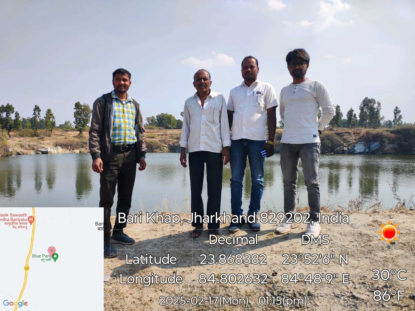 ब्लू डैम के पानी से बुझेगी बालूमाथ के लोगों की प्यास