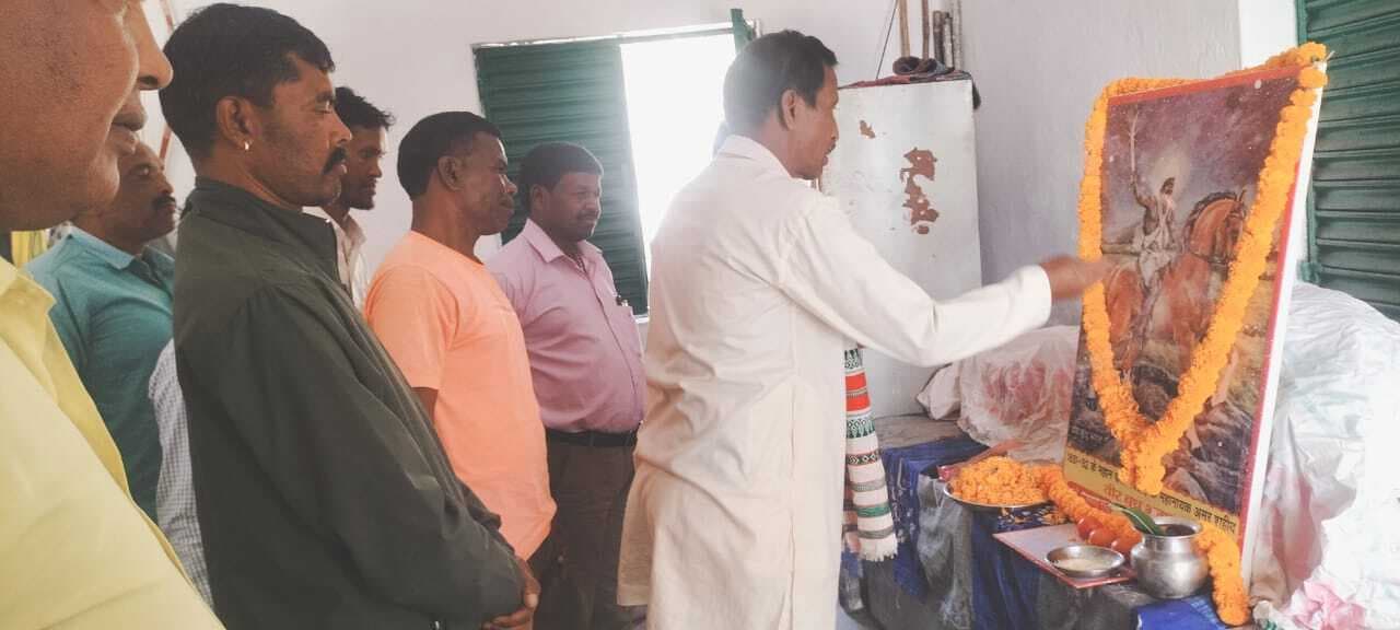 पड़हा भवन में वीर बुधू भगत की मनी जयंती