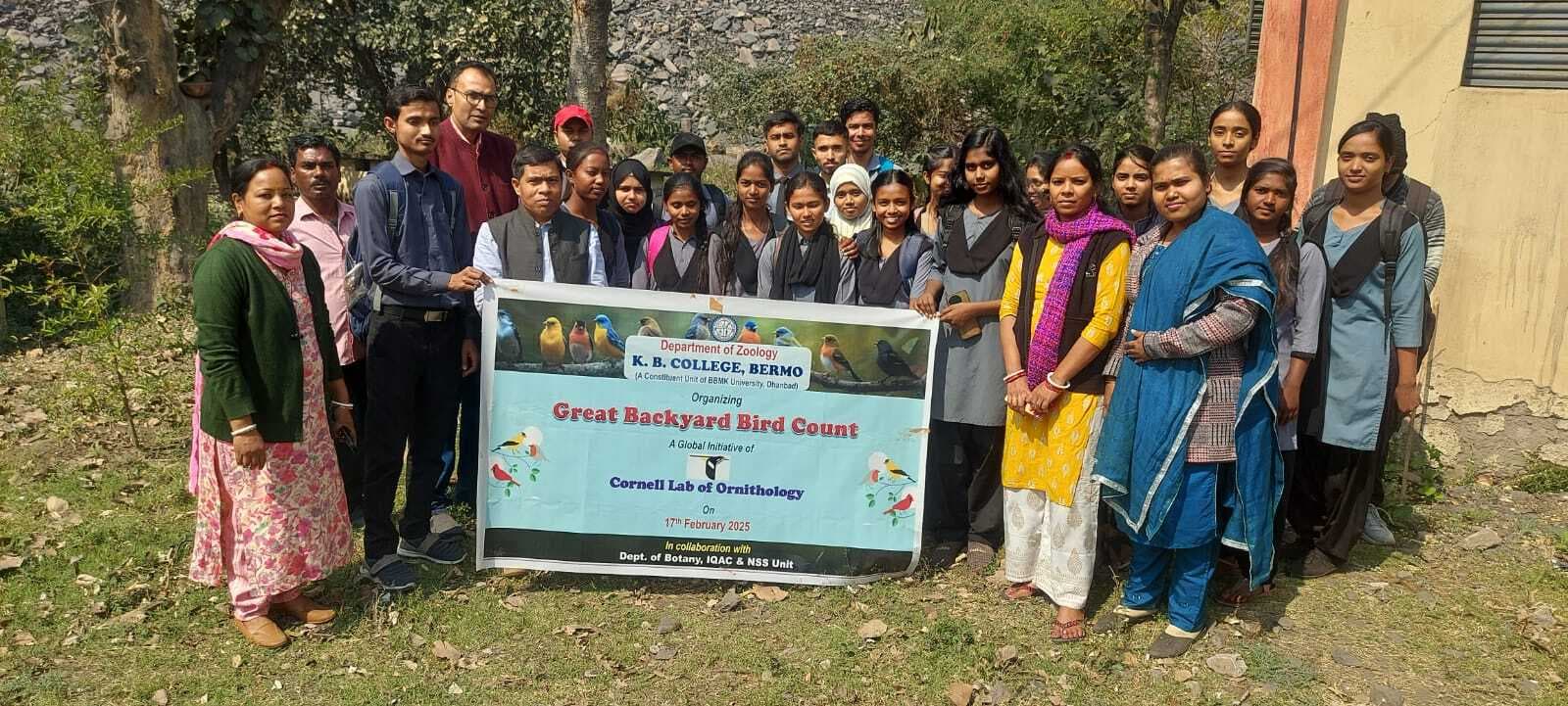 Bokaro News : ग्रेट बैकयार्ड बर्ड काउंट कार्यक्रम का आयोजन