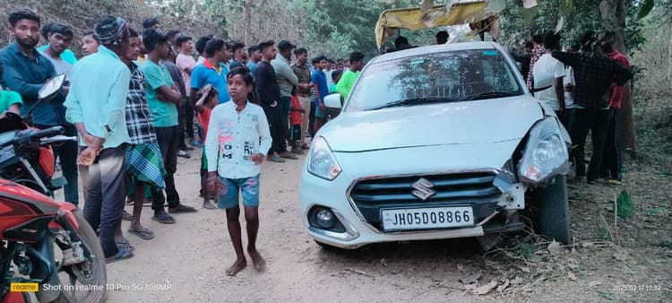 मवेशी व्यापारियों से लूट में उपयोग की गयी कार सोनाहातू से जब्त