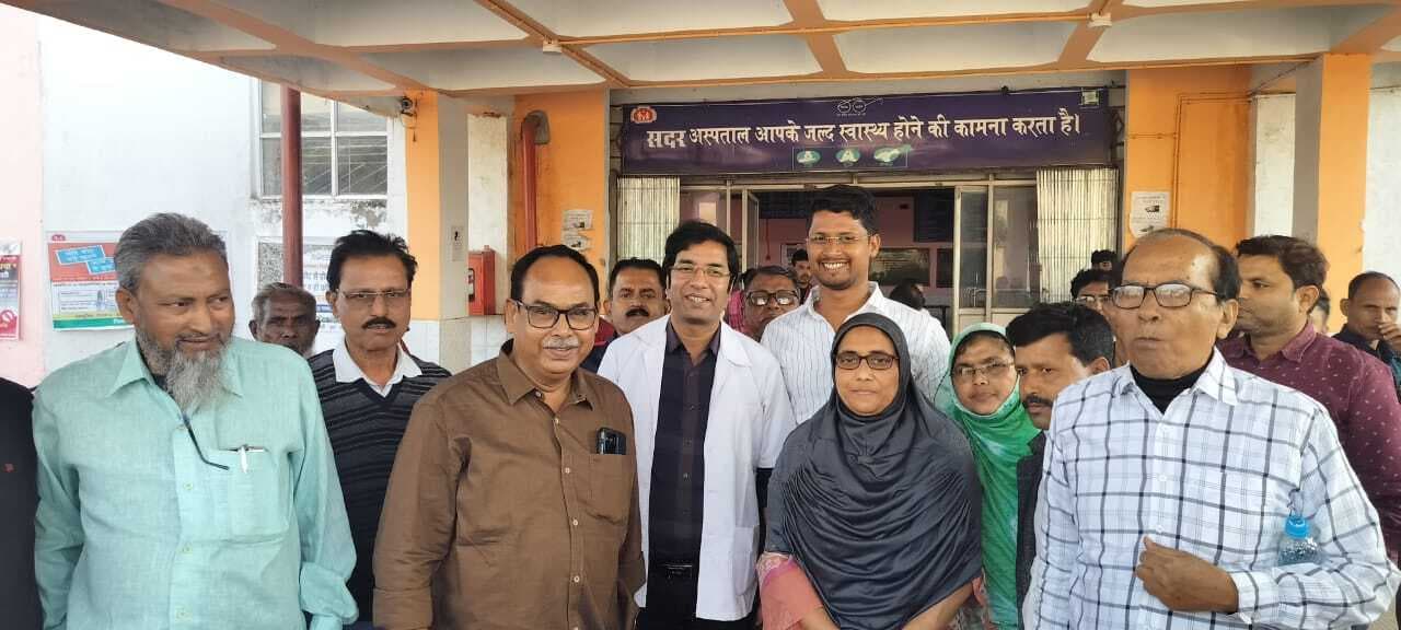 विधायक ने डॉक्टरों की कमी दूर करने का दिया आश्वासन