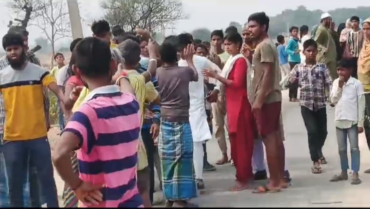 बच्चों के विवाद में दो पक्षों में तनाव, पुलिस ने मामला कराया शांत