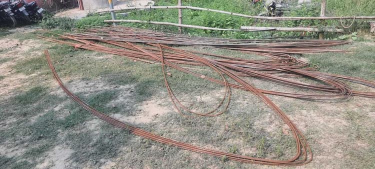 चोरी का सरिया सहित एक खरीदार गिरफ्तार