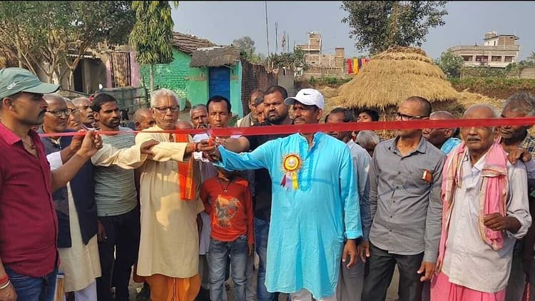 महादा में लगेगा सब्जी हाट, हुआ उद्घाटन