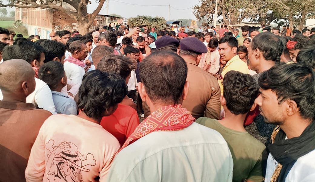 ननउर में सड़क दुर्घटना में युवक की मौत, रोड जाम