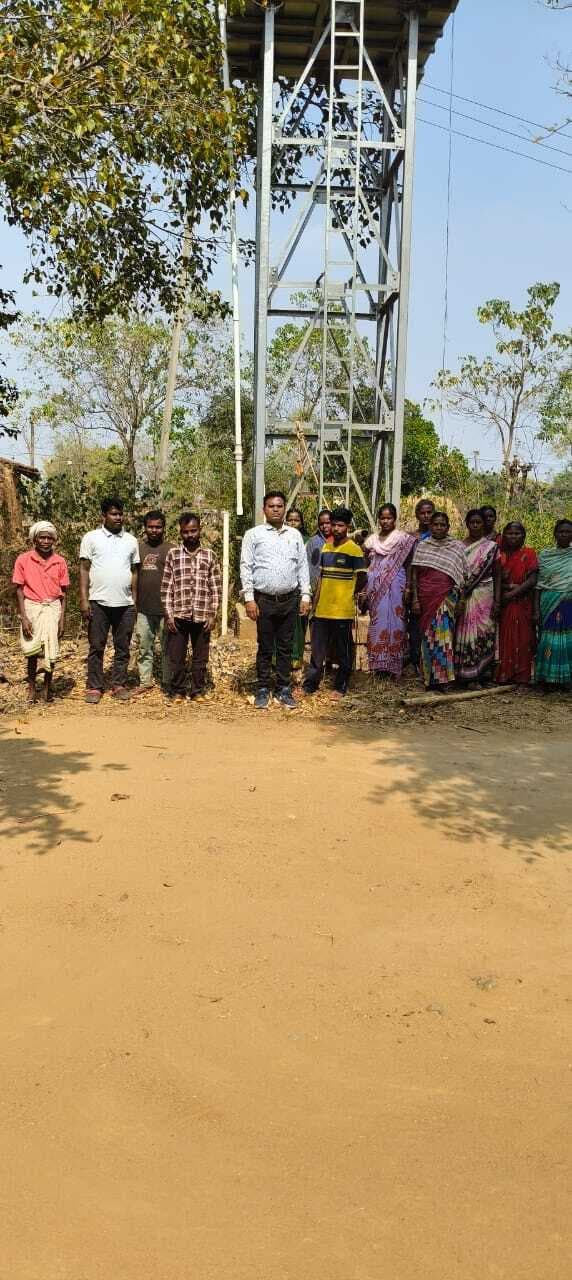 ग्रामीणों ने की जलमीनार बनाने की मांग