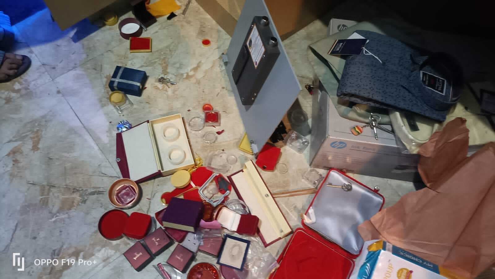 मिलिट्री अधिकारी के बंद पड़े घर से 50 लाख के सोने के जेवर ले उड़े चोर