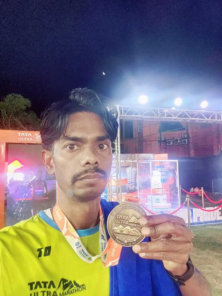 ULTRA MARTATHON : शहर के धावकों ने अल्ट्रा मैराथन में लिया हिस्सा