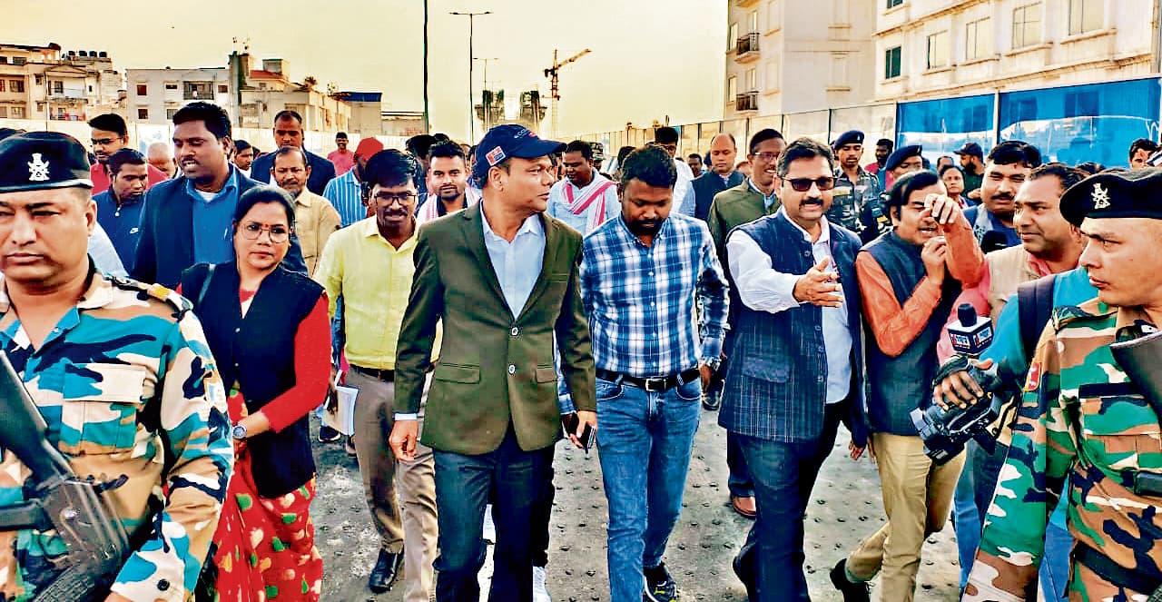 Ranchi News : सरना स्थल की पवित्रता का ध्यान रखे निर्माण कंपनी : चमरा लिंडा