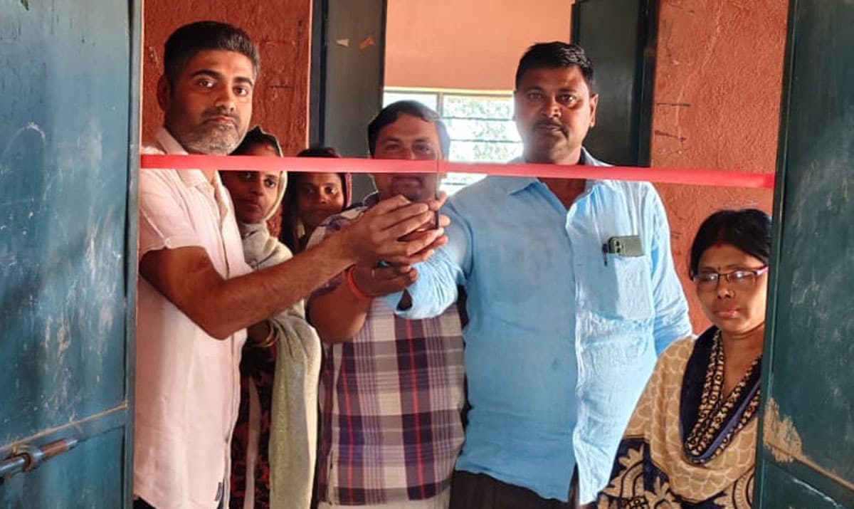 निशुल्क स्वास्थ्य जांच शिविर में 56 मरीजों की हुई जांच