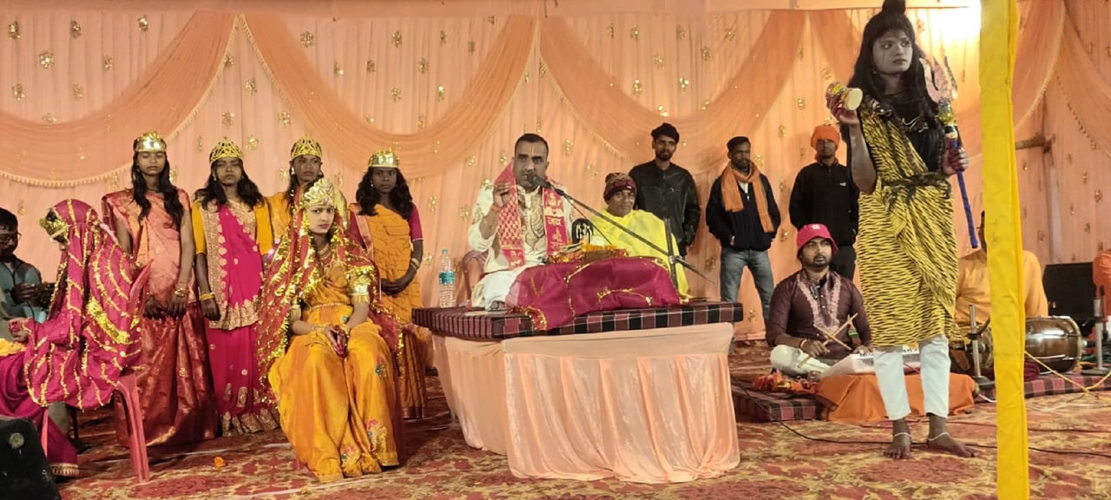 संगीतमय शिव-पार्वती विवाह प्रसंग सुन भावविभोर हुए श्रद्धालु
