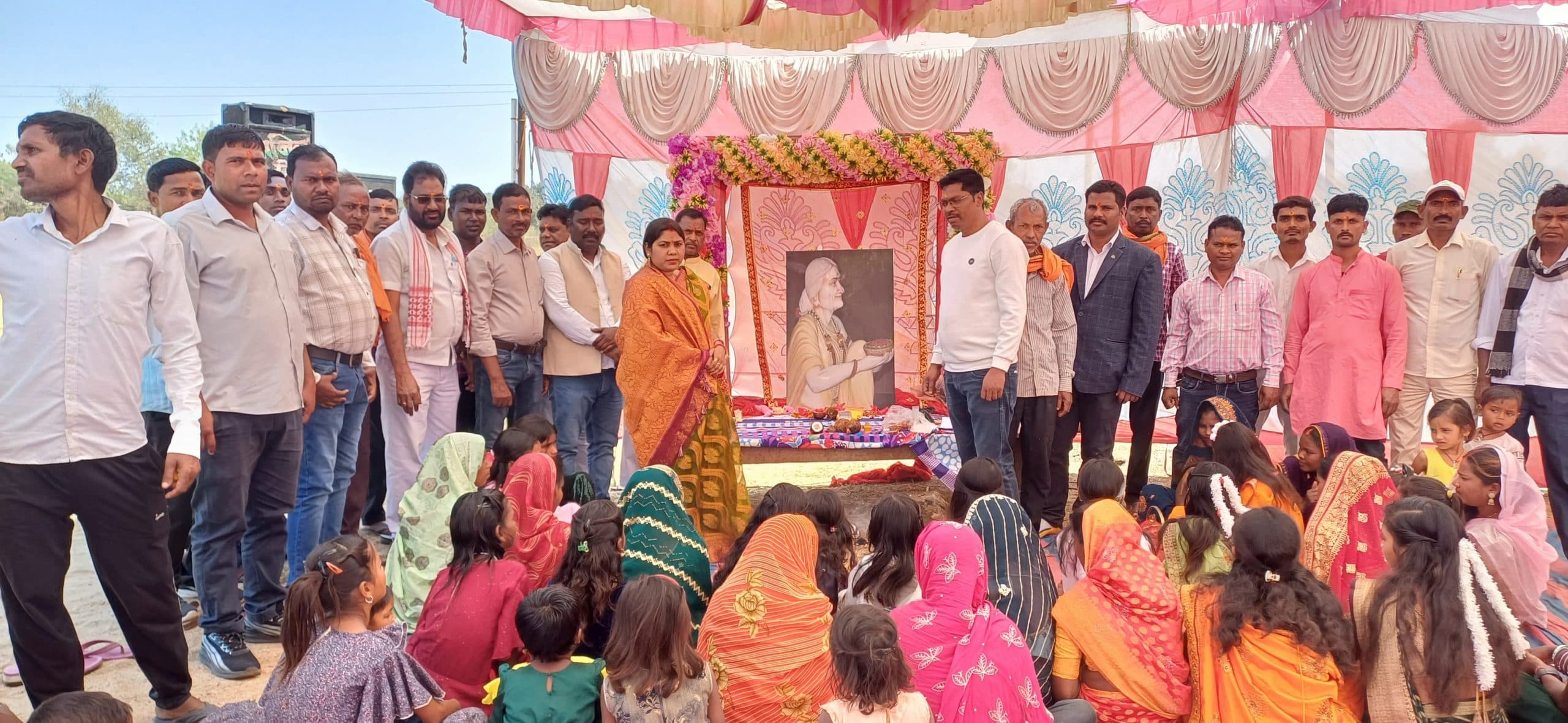 बरवाडीह में हुई माता शबरी की पूजा-अर्चना