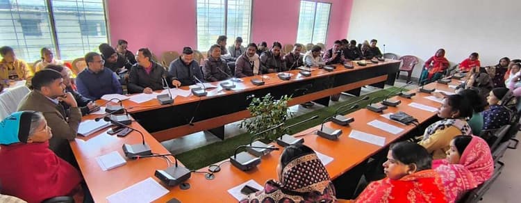 पंसस की बैठक में योजनाओं के प्रस्ताव पर हुई चर्चा